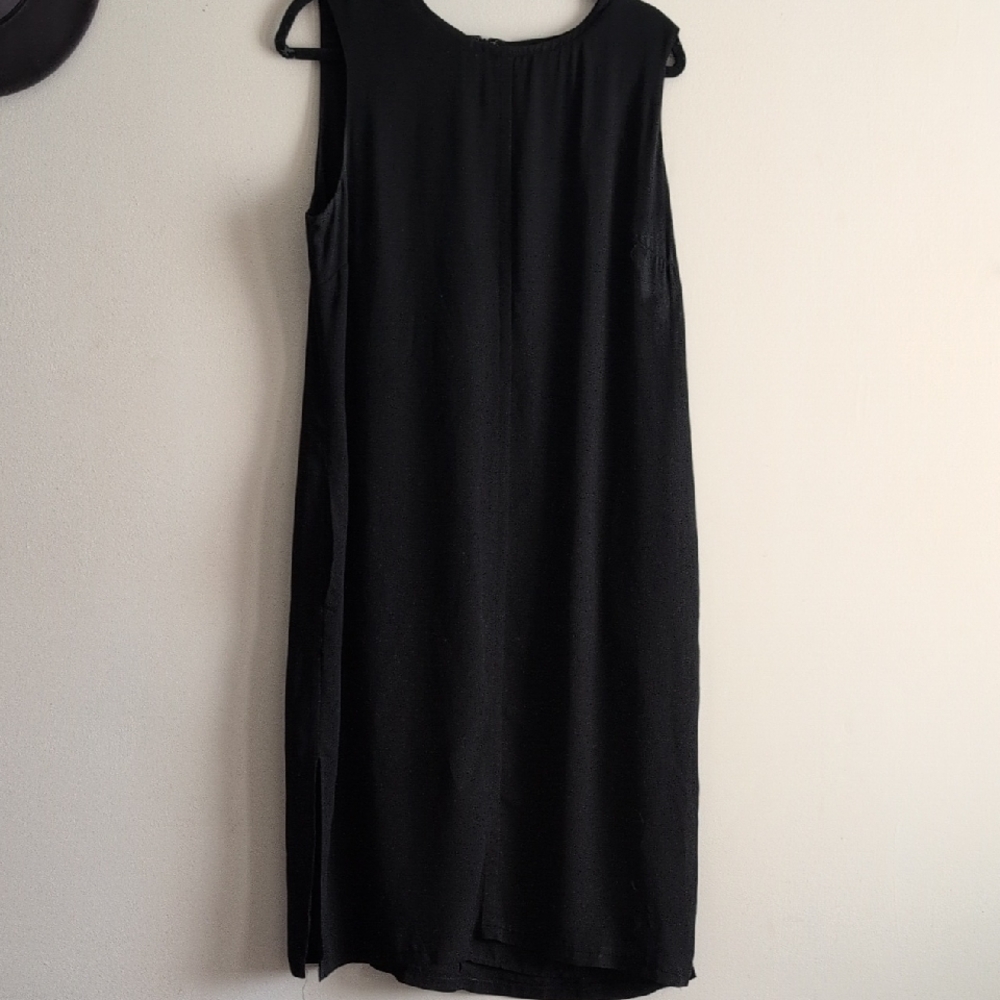 Noel Asmar Classic Black Midi Dress